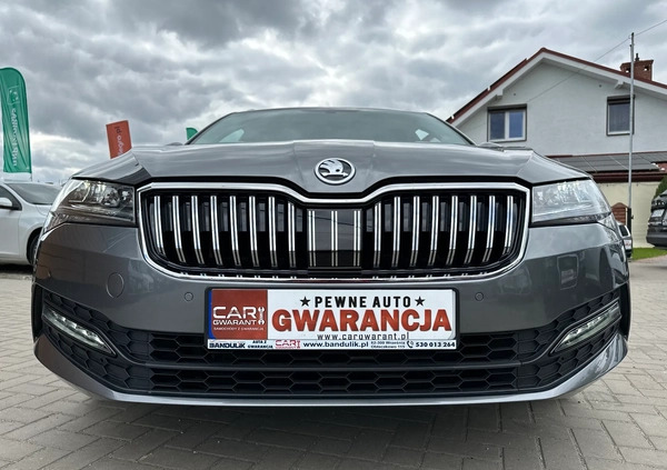 Skoda Superb cena 129000 przebieg: 19000, rok produkcji 2023 z Krzywiń małe 781